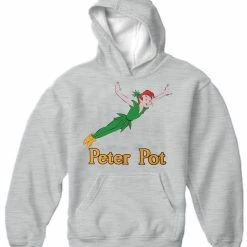 Bewild Cool Funny & Offensive Peter Pot Funny Adult Hoodie