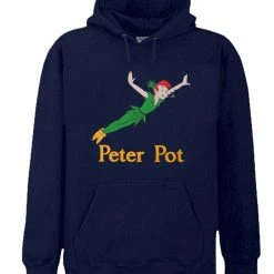 Bewild Cool Funny & Offensive Peter Pot Funny Adult Hoodie