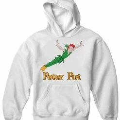 Bewild Cool Funny & Offensive Peter Pot Funny Adult Hoodie