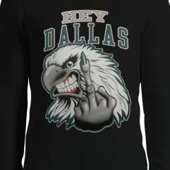 Bewild Sport Inspiration Philadelphia Fan - Hey Dallas Thermal Long Sleeve Shirt