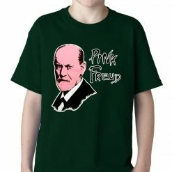 Bewild Cool Funny & Offensive Pink Freud T-Shirt :: Sigmund Freud Kids T-shirt