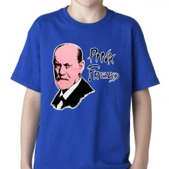 Bewild Cool Funny & Offensive Pink Freud T-Shirt :: Sigmund Freud Kids T-shirt