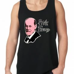 Bewild Cool Funny & Offensive Pink Freud T-Shirt :: Sigmund Freud Tank Top