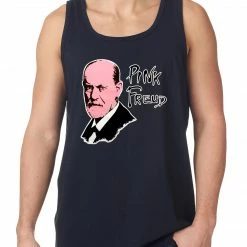 Bewild Cool Funny & Offensive Pink Freud T-Shirt :: Sigmund Freud Tank Top