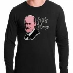 Bewild Cool Funny & Offensive Pink Freud T-Shirt :: Sigmund Freud Thermal Shirt