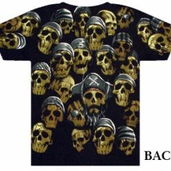 Bewild Pirate Skulls T-Shirt 7 Bewild Pirate Skulls T-Shirt