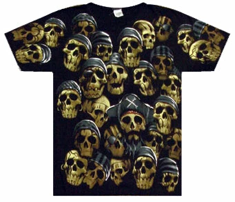 Bewild Pirate Skulls T-Shirt 3 Bewild Pirate Skulls T-Shirt