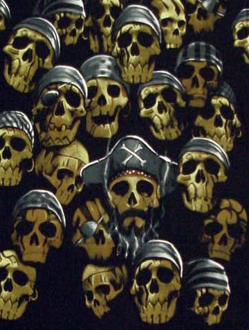 Bewild Pirate Skulls T-Shirt 6 Bewild Pirate Skulls T-Shirt