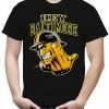 Bewild Sport Inspiration Hey Baltimore - Pittsburgh Guy With Middle Finger Mens T-shirt