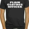 Bewild Cool Funny & Offensive Plain Clothes Officer T-Shirt