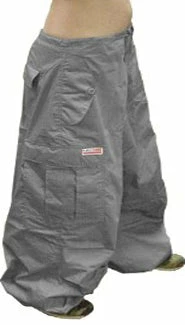 Bewild Basic Unisex UFO Plus Size XX-Large UFO Pants 50 Inch Waist (Grey)