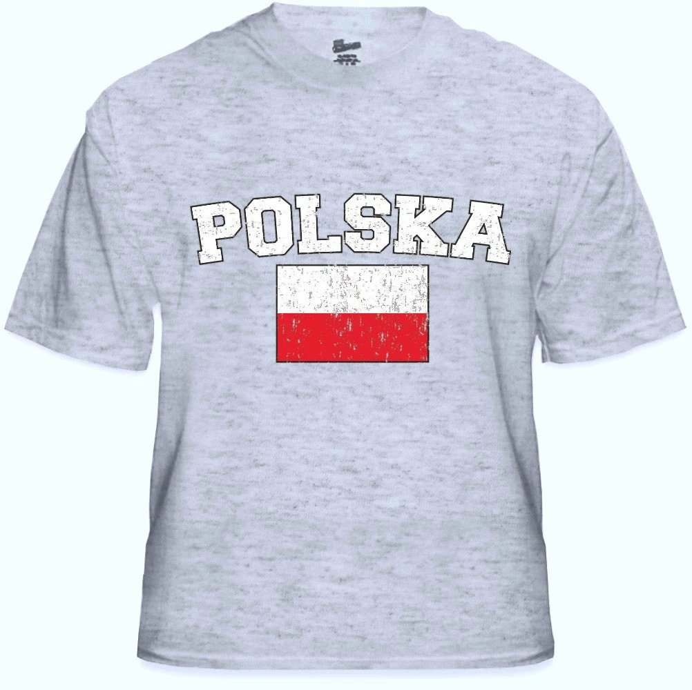 Bewild Poland "Polska" Vintage Flag International Mens T-Shirt 6 Bewild Poland "Polska" Vintage Flag International Mens T-Shirt