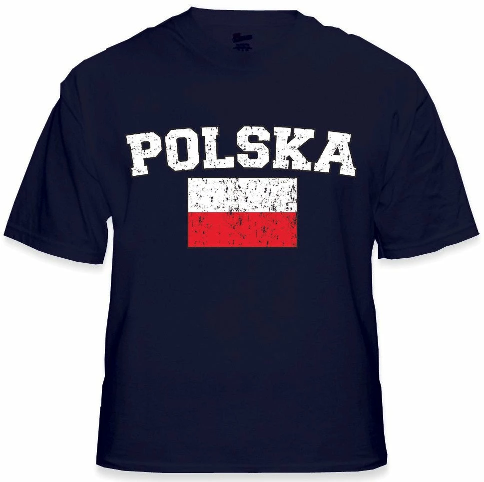 Bewild Poland "Polska" Vintage Flag International Mens T-Shirt 4 Bewild Poland "Polska" Vintage Flag International Mens T-Shirt