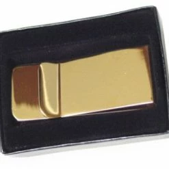 Bewild Polished Money Clip (Gold)