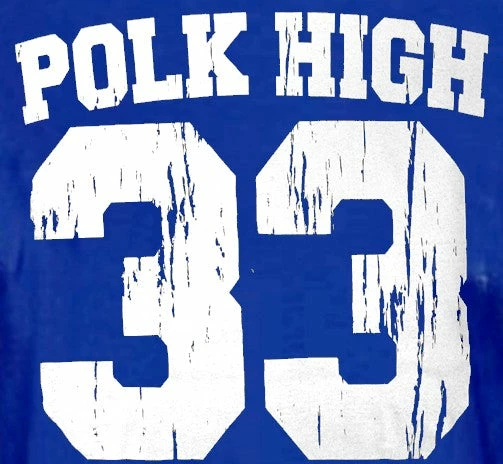 Bewild Polk High Al Bundy T-Shirt :: Married With Children Al Bundy Polk High Football Superstar 7 Bewild Polk High Al Bundy T-Shirt :: Married With Children Al Bundy Polk High Football Superstar