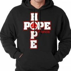 Bewild Pope Francis - Hope Adult Hoodie Say It Loud