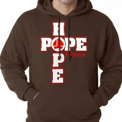 Bewild Pope Francis - Hope Adult Hoodie Say It Loud
