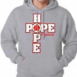 Bewild Pope Francis - Hope Adult Hoodie Say It Loud