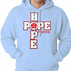 Bewild Pope Francis - Hope Adult Hoodie Say It Loud