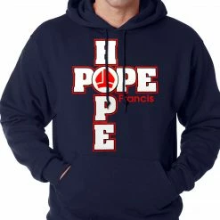 Bewild Pope Francis - Hope Adult Hoodie Say It Loud