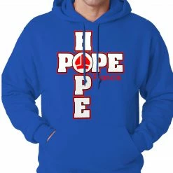Bewild Pope Francis - Hope Adult Hoodie Say It Loud