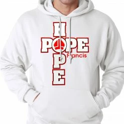 Bewild Pope Francis - Hope Adult Hoodie Say It Loud