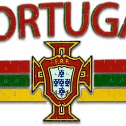 Bewild Portugal Vintage Shield International Girls T-Shirt Nationality & Ethnic