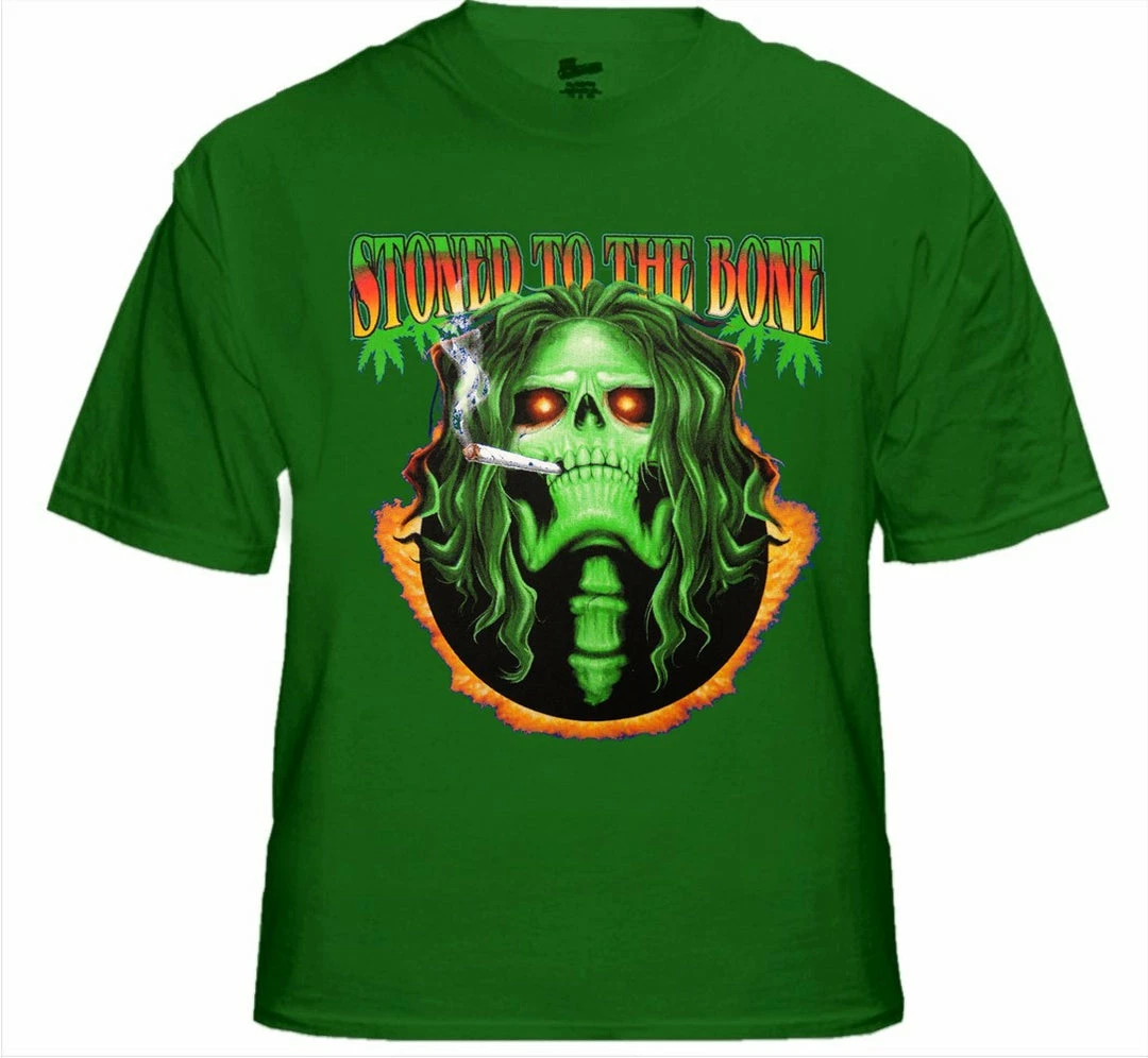 Bewild Pot Head & Stoner Tees - Stoned To The Bone T-Shirt Cool Funny & Offensive 9 Bewild Pot Head & Stoner Tees - Stoned To The Bone T-Shirt Cool Funny & Offensive