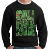 Bewild Cool Funny & Offensive Pot Leaf California Crewneck Sweatshirt