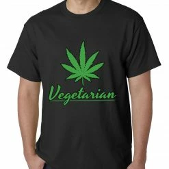 Bewild Pot Leaf Vegetarian Mens T-shirt Cool Funny & Offensive 14 Bewild Pot Leaf Vegetarian Mens T-shirt Cool Funny & Offensive