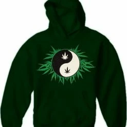 Bewild Cool Funny & Offensive Pothead & Stoner Sweatshirts - 420 Pot Leaf Yin Yang Hoodie 8 Bewild Cool Funny & Offensive Pothead & Stoner Sweatshirts - 420 Pot Leaf Yin Yang Hoodie