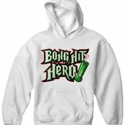 Bewild Pothead & Stoner Sweatshirts - Bong Hit Hero Hoodie