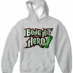 Bewild Pothead & Stoner Sweatshirts - Bong Hit Hero Hoodie