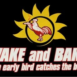 Bewild Pothead & Stoner Sweatshirts - Wake & Bake Hoodie