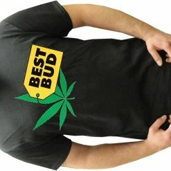 Bewild Pothead & Stoner Tees - Best Bud T-Shirt Cool Funny & Offensive