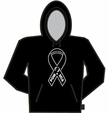 Bewild Positive Reinforcement POW MIA Ribbon Hoodie 3 Bewild Positive Reinforcement POW MIA Ribbon Hoodie