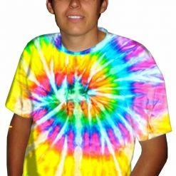 Bewild Premium Hand Made Tie Dye T-Shirts - Citrus Tie Dye T-Shirt Tie Dye Tops
