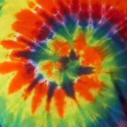 Bewild Tie Dye Tops Premium Hand Made Tie Dye T-Shirts - Rainbow Swirl