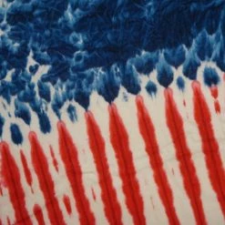 Bewild Premium Hand Made Tie Dye T-Shirts - U.S.A. Flag Tie Dye T-Shirt Tie Dye Tops