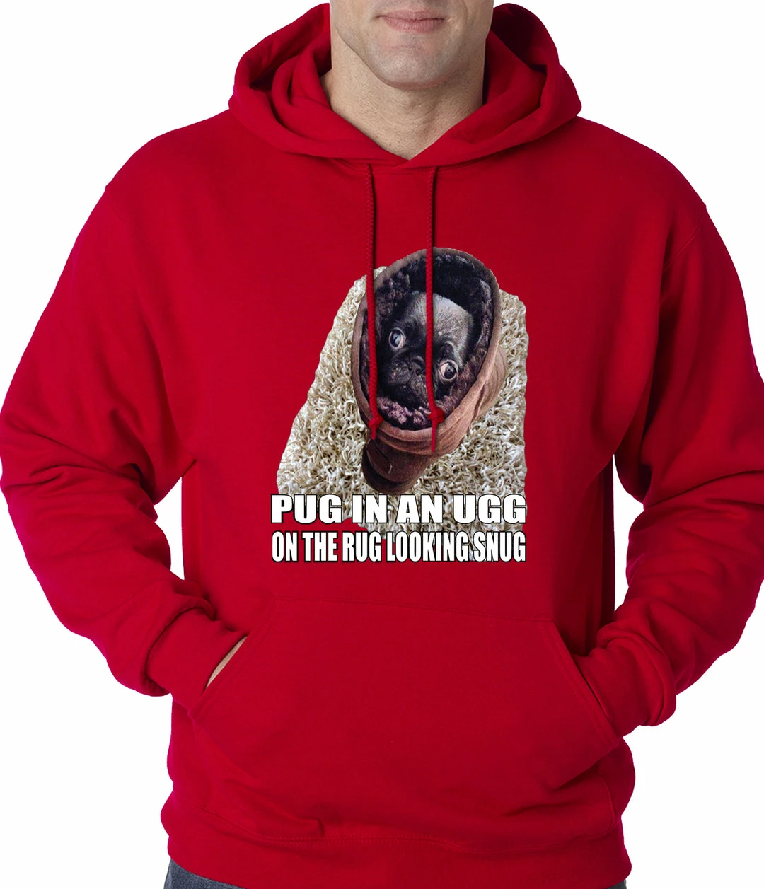 Bewild Pug In An Ugg On A Rug Looking Snug Adult Hoodie Cool Funny & Offensive 11 Bewild Pug In An Ugg On A Rug Looking Snug Adult Hoodie Cool Funny & Offensive