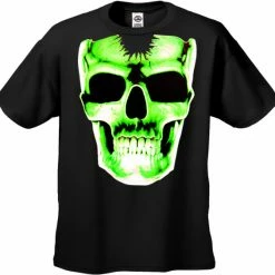 Bewild Radioactive Glowing Skull Kids T-Shirt (Black) 15 Bewild Radioactive Glowing Skull Kids T-Shirt (Black)