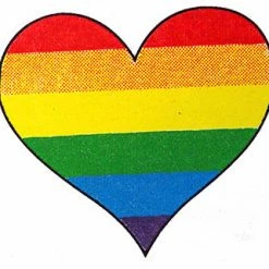 Bewild Rainbow Heart Boxer Shorts Men's Boxers