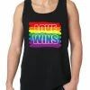 Bewild Positive Reinforcement Rainbow Love Wins Gay Marriage Equality Tank Top