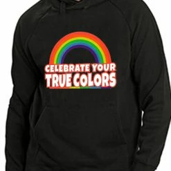 Bewild Positive Reinforcement Rainbow Pride Adult Hoodie