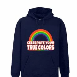 Bewild Positive Reinforcement Rainbow Pride Adult Hoodie