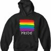 Bewild Rainbow Pride Colors Adult Hoodie