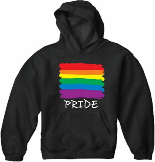 Bewild Rainbow Pride Colors Adult Hoodie 3 Bewild Rainbow Pride Colors Adult Hoodie