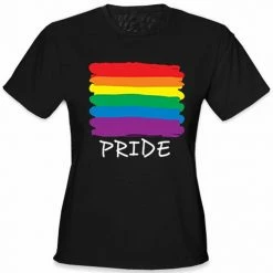 Bewild Positive Reinforcement Rainbow Pride Colors Girl's T-Shirt