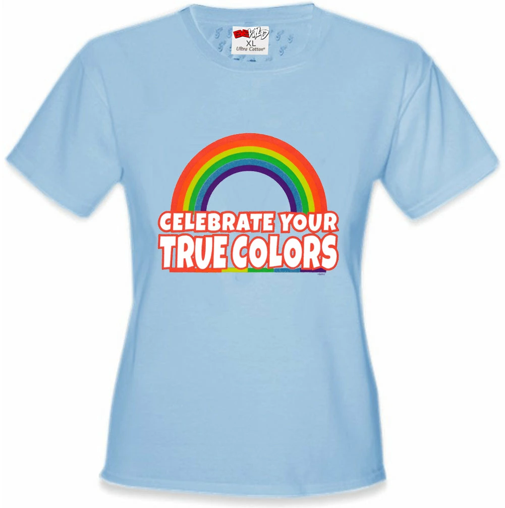 Bewild Rainbow Pride Girl's T-Shirt 8 Bewild Rainbow Pride Girl's T-Shirt