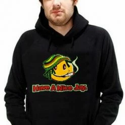 Bewild Rasta Smiley Sweatshirt - Have A Nice Jay Hoodie
